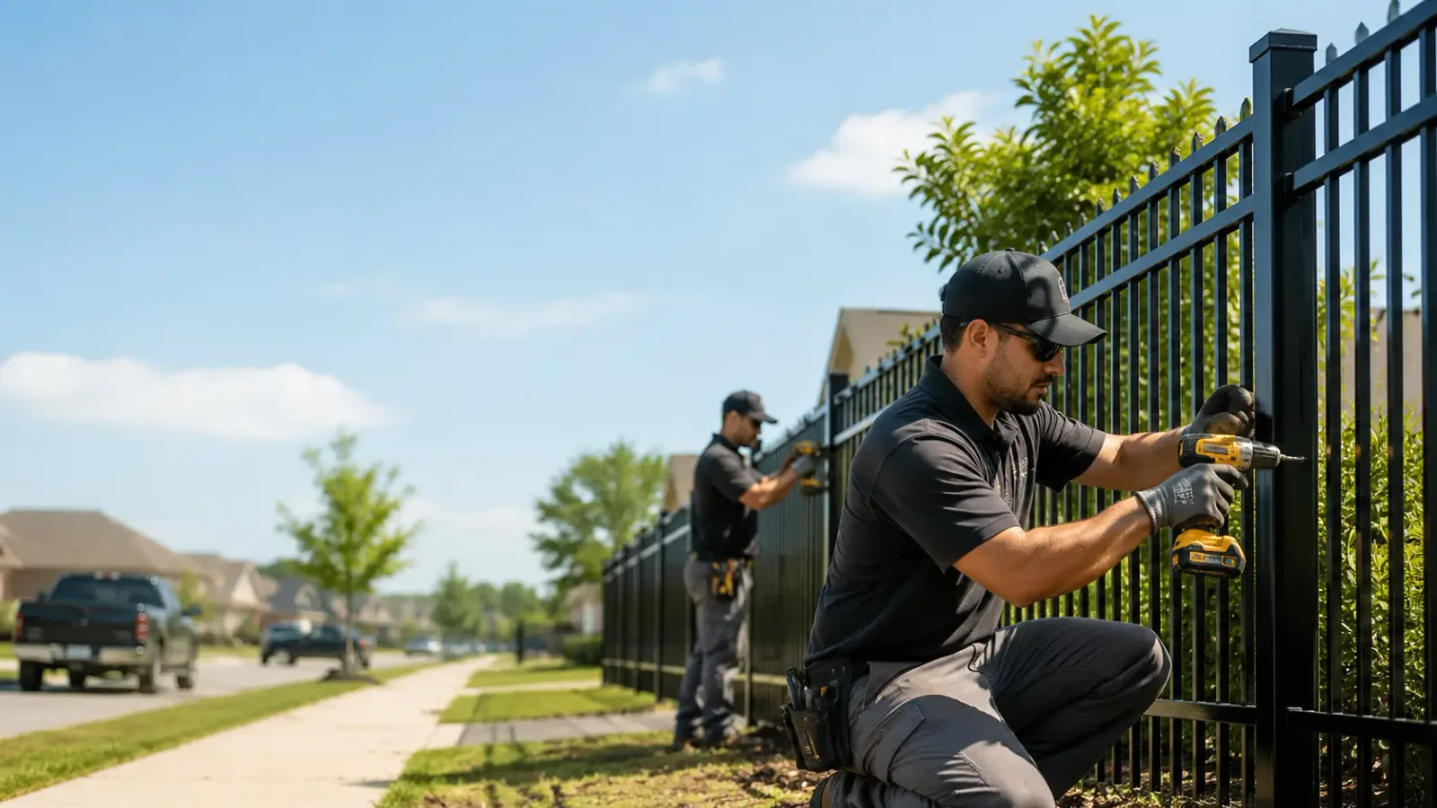 Metal Fence Installation in Hustontown, PA